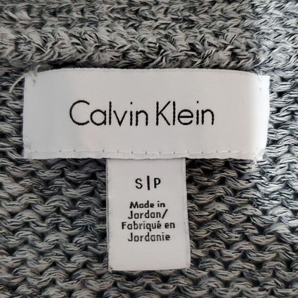 CALVIN Klein small grey long sleeve sweater - Picture 6 of 7